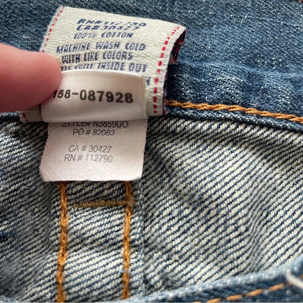 Y2K True Religion Men’s Blue straight leg Denim Jeans 36